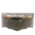 Шкатулка с зеркалом из натуральных камней Stone Casket варинант исполнения - 1 | Loft Concept в Перми