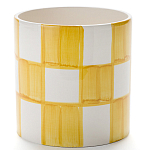 Кашпо из керамики с графическими принтами Brighter варинант исполнения - 5 | Loft Concept в Перми