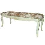 Банкетка велюр в стиле прованс Blaise French Seating Banquette варинант исполнения - 1 | Loft Concept в Перми