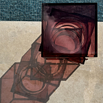 Стол журнальный в форме кубов Acrylic Furniture Lumina Crimson Clarity варинант исполнения - 8 | Loft Concept в Перми