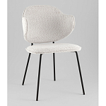 Стул Bellamy букле светло-серый варинант исполнения - 1 | Loft Concept в Перми