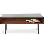 Журнальный стол с витриной Alard Coffee Table варинант исполнения - 2 | Loft Concept в Перми