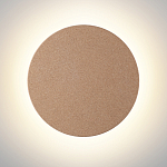 Бра круглое натуральная Пробка Natural Cork варинант исполнения - 3 | Loft Concept в Перми