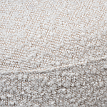 Кресло без подлокотников с обивкой из белой ткани букле Pacification варинант исполнения - 3 | Loft Concept в Перми