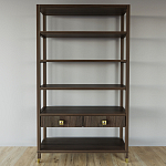 Стеллаж с двумя ящиками Elsa Dreams Walnut варинант исполнения - 4 | Loft Concept в Перми