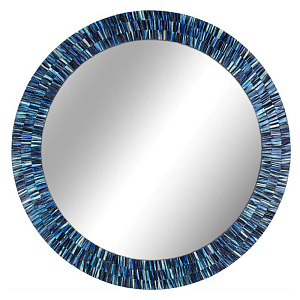 Зеркало Bone Inlay Round Mirror