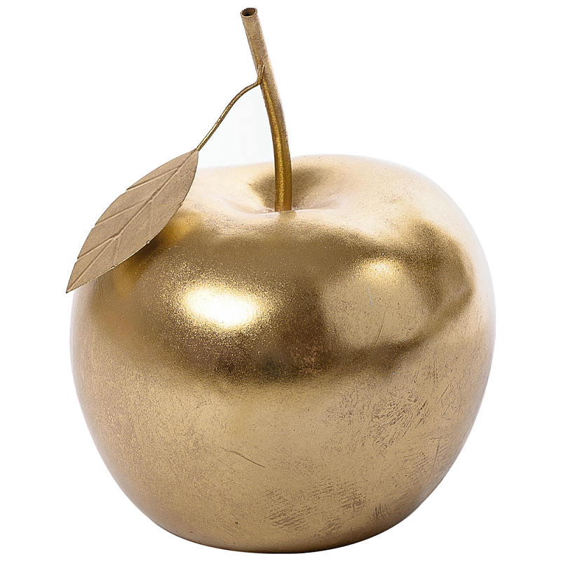 Декоративная статуэтка в виде яблока Golden Apple Statuette Золотой Декоративная статуэтка в виде яблока Golden Apple Statuette Золотой в Перми | Loft Concept