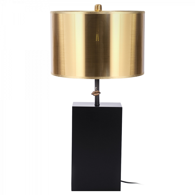 Настольная лампа Zuma Table Lamp Bronze Латунь Черный в Перми | Loft Concept 