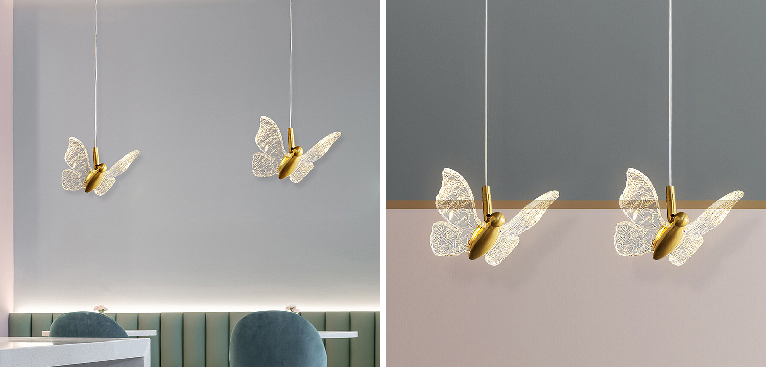 Butterfly Pendant Lamp H Butterfly Pendant Lamp H - Loft-Concept в Перми