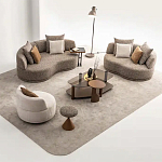 Двухместный диван Calypso варинант исполнения - 4 | Loft Concept в Перми