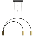 Линейный светильник с дугообразным каркасом Daviau Linear Arch Light 3 варинант исполнения - 2 | Loft Concept в Перми