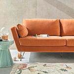 Приставной стол из керамики Manufacto Gray-green варинант исполнения - 5 | Loft Concept в Перми