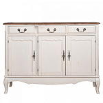 Буфет трехстворчатый с 3-мя ящиками в стиле прованс Interiors Romance варинант исполнения - 1 | Loft Concept в Перми
