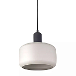 Подвесной светильник с круглым бежевым плафоном Quentin варинант исполнения - 2 | Loft Concept в Перми