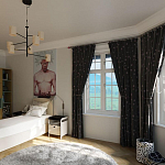 Гладкий карниз KT-71 варинант исполнения - 1 | Loft Concept в Перми