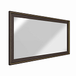 Зеркало прямоугольное с классической деревянной рамой Flowchart варинант исполнения - 3 | Loft Concept в Перми