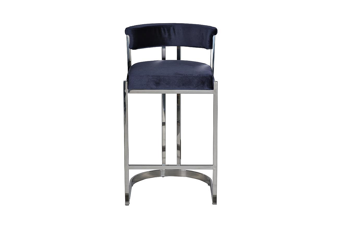 Стул барный Moselle dark blue Стул барный Moselle dark blue - Loft-Concept в Перми