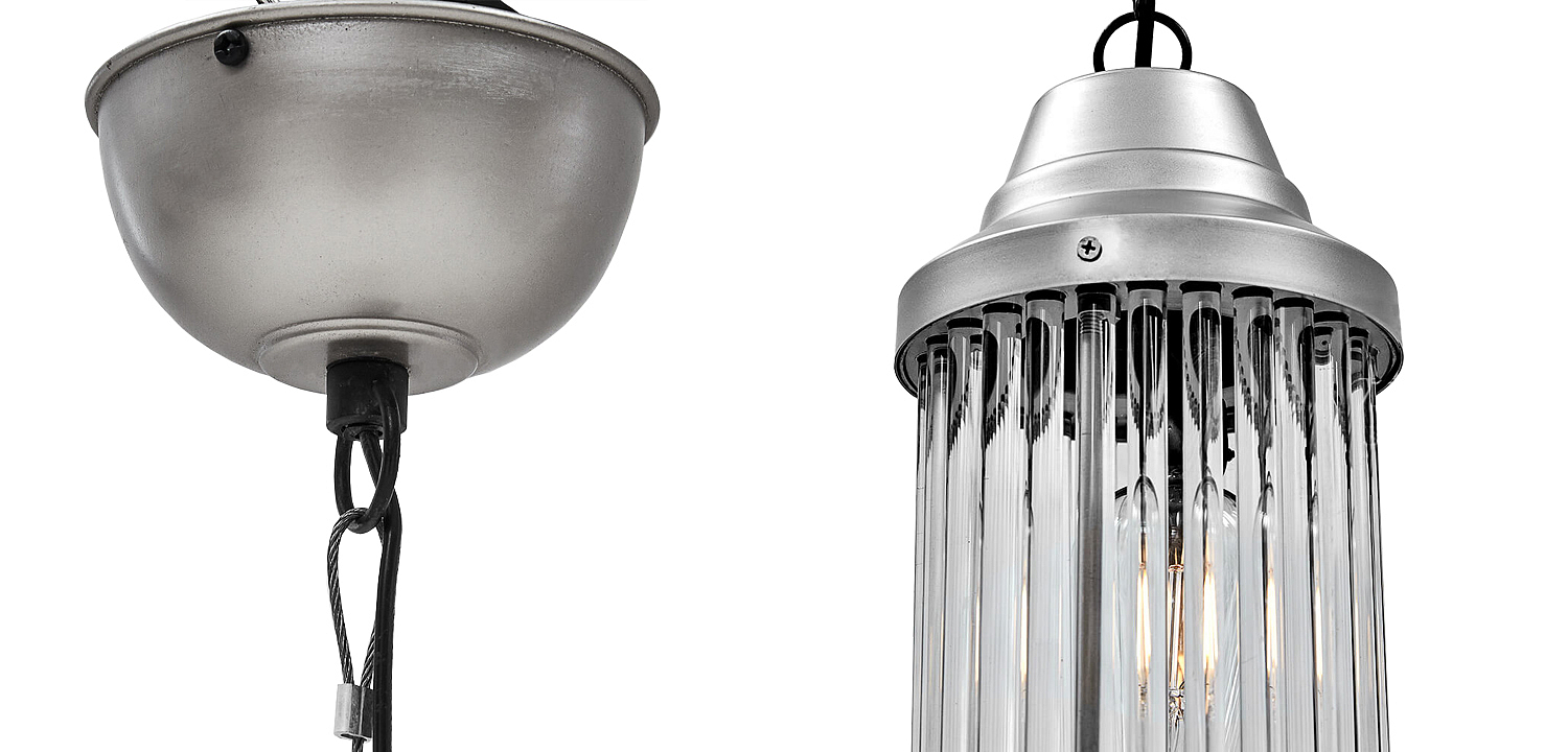 Подвесной светильник Transparent Tubes Pendant Подвесной светильник Transparent Tubes Pendant - Loft-Concept в Перми