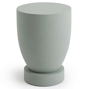 Приставной столик из массива манго Tom-tom Grey