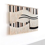 Художественный Гобелен из нитей Макраме Dunes Wall Art варинант исполнения - 1 | Loft Concept в Перми