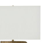 Настольная лампа с прямоугольным белым абажуром Skillful Face варинант исполнения - 2 | Loft Concept в Перми