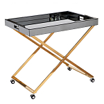 Стол сервировочный с зеркальной столешницей Splendid Serving Table варинант исполнения - 2 | Loft Concept в Перми