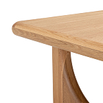 Стол журнальный из массива и шпона дуба Oak Essence Carden варинант исполнения - 5 | Loft Concept в Перми