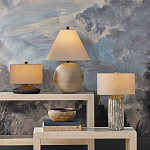 Настольная лампа с фактурным круглым корпусом Additional Invoice варинант исполнения - 4 | Loft Concept в Перми