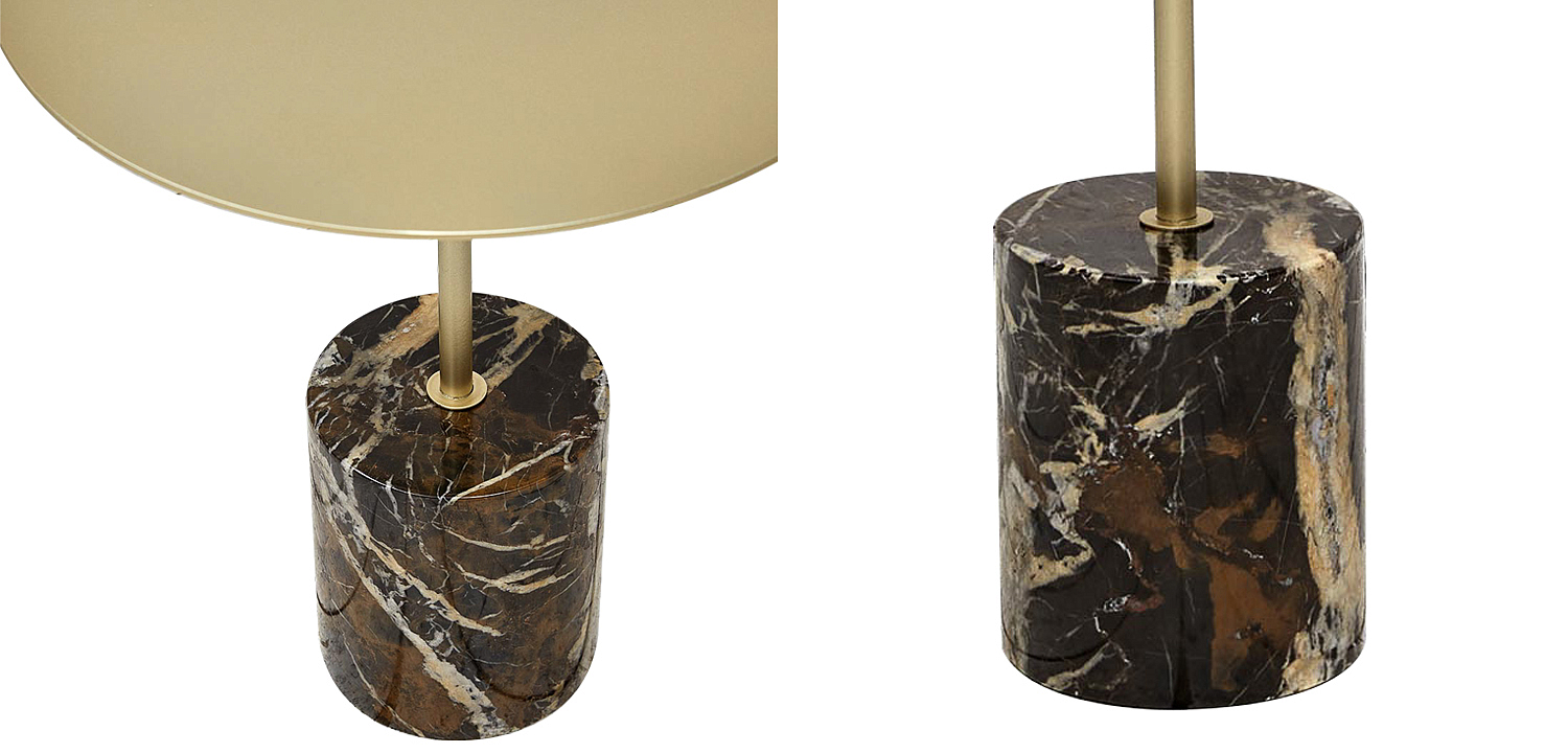 Приставной стол Thabi Dark Brown Side Table Приставной стол Thabi Dark Brown Side Table - Loft-Concept в Перми