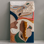 Тканый вручную текстильный гобелен Orchid варинант исполнения - 4 | Loft Concept в Перми