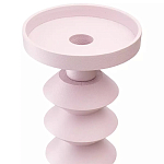 Подсвечник фигурный розовый Bright Accent 36 см варинант исполнения - 2 | Loft Concept в Перми