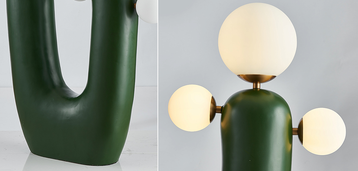 Торшер Oo Flor Lamp Green Торшер Oo Flor Lamp Green - Loft-Concept в Перми
