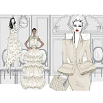 Megan Hess. Elegance варинант исполнения - 3 | Loft Concept в Перми