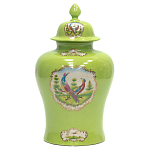 Фарфоровая ваза с крышкой Eden Garden варинант исполнения - 1 | Loft Concept в Перми