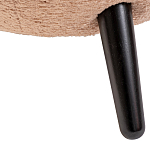 Кресло розовое с обивка из искусственного каракуля Iconic Creation варинант исполнения - 4 | Loft Concept в Перми