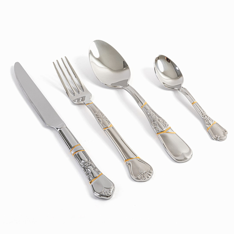 Набор столовых приборов Seletti Cutlery set Сталь в Перми | Loft Concept 