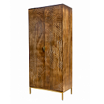 Распашной шкаф с фактурным фасадом Termite варинант исполнения - 2 | Loft Concept в Перми