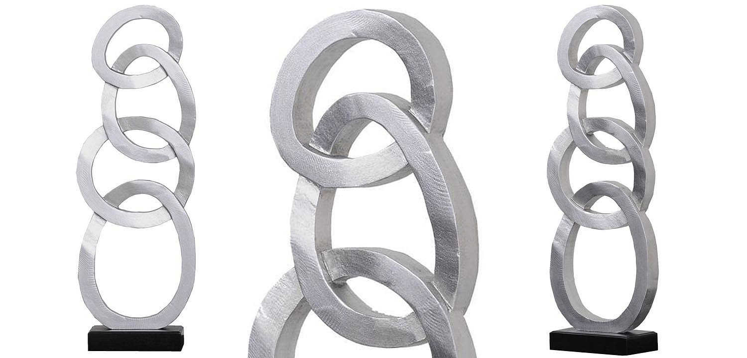 Статуэтка Anillos Statuette silver Статуэтка Anillos Statuette silver - Loft-Concept в Перми