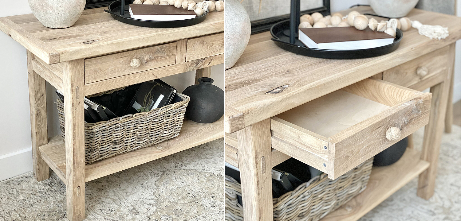 Консоль Reena Two Drawers Console Консоль Reena Two Drawers Console - Loft-Concept в Перми