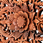 Панно из дерева квадратное Tracery Panel With Trees варинант исполнения - 2 | Loft Concept в Перми