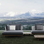 Дизайнерский модульный уличный диван SWAY Modular Sofa варинант исполнения - 8 | Loft Concept в Перми