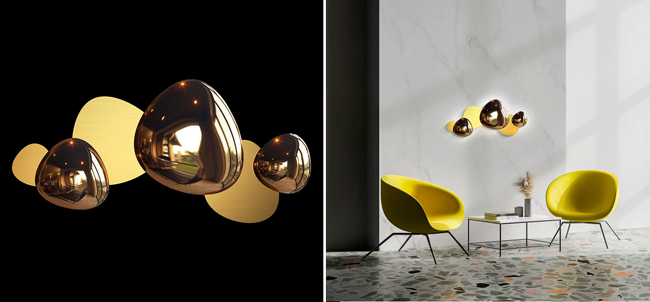 Бра Gold Matt & Gloss 2 Бра Gold Matt & Gloss 2 - Loft-Concept в Перми