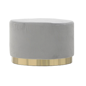 Пуф Golden Belt Gray Pastel