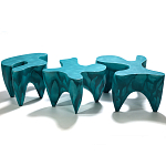 Комплект кофейных столиков Vorlon River three tables варинант исполнения - 2 | Loft Concept в Перми