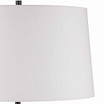 Торшер с основанием в виде стебля с листьями и тканевым абажуром Flowing Leaves варинант исполнения - 4 | Loft Concept в Перми