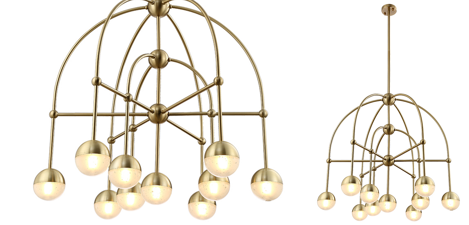Люстра Heidy Bronze Chandelier 10 Люстра Heidy Bronze Chandelier 10 - Loft-Concept в Перми