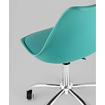 Офисный стул на металлическом основании EGGERY Blue пластик варинант исполнения - 3 | Loft Concept в Перми