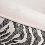 Кресло без подлокотников бежевое с принтом Macrocosm варинант исполнения - 3 | Loft Concept в Перми