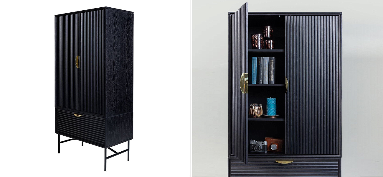 Шкаф Antique Order Черный Шкаф Antique Order Черный - Loft-Concept в Перми