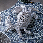 Статуэтка краб с детализированной текстурой в белом цвете Marine Accessories варинант исполнения - 9 | Loft Concept в Перми